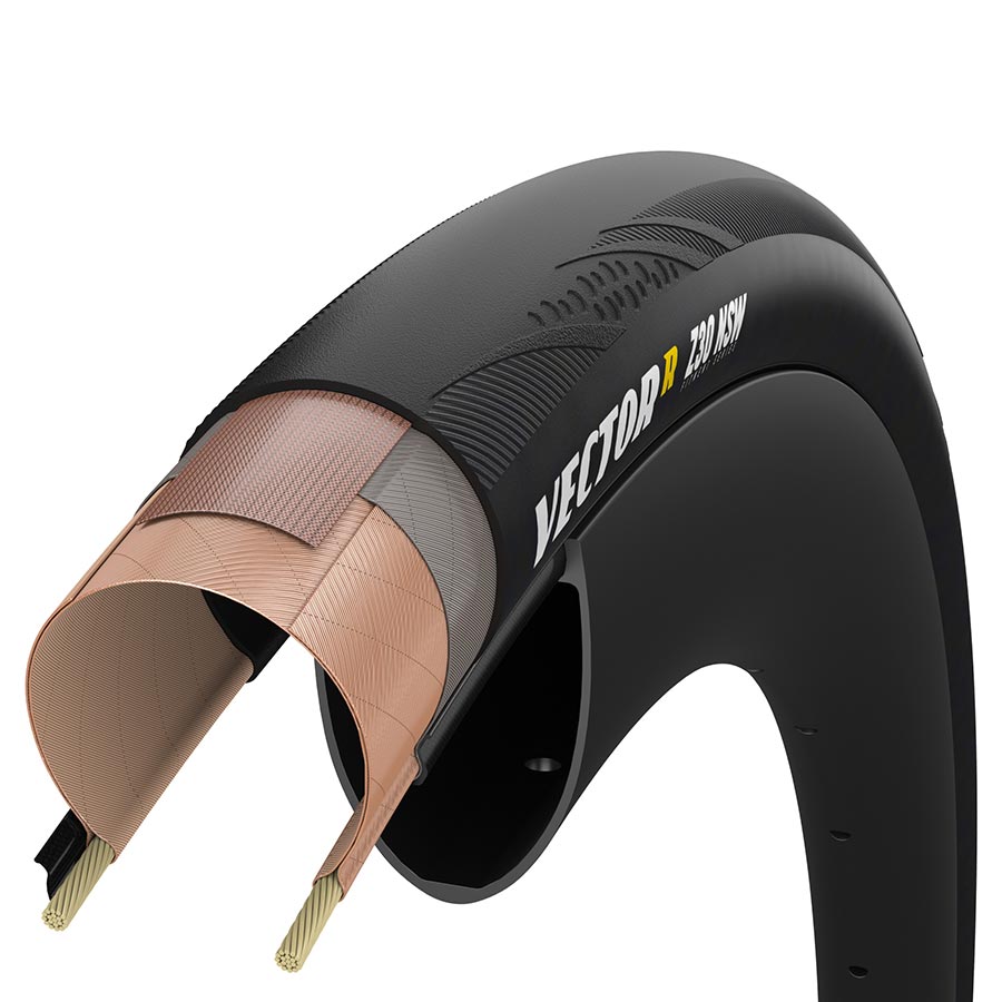 Zipp Goodyear VectorR NSW Road Tire, 700x30C, Folding, Tubeless Ready, Dynamic:UHP, R:Shield, Black 00.1918.749.001