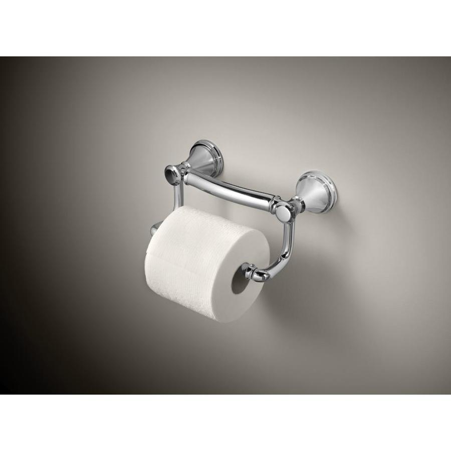 Delta Traditional 5.8-in Polished Chrome Wall Mount Grab Bar