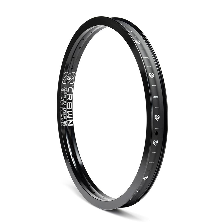 Eclat Crown Rim 20'' Holes: 36, Black