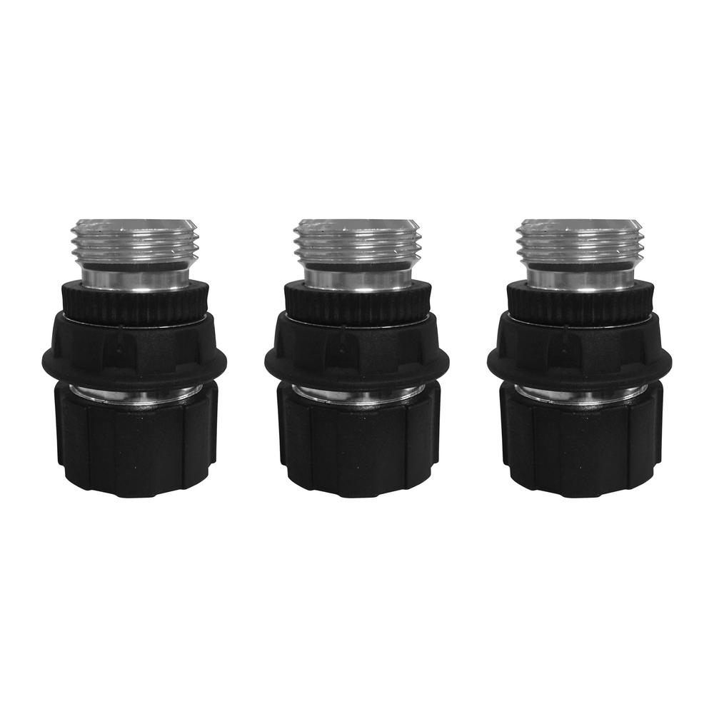 No-Splash Quick Connect Adapters (3-Count)