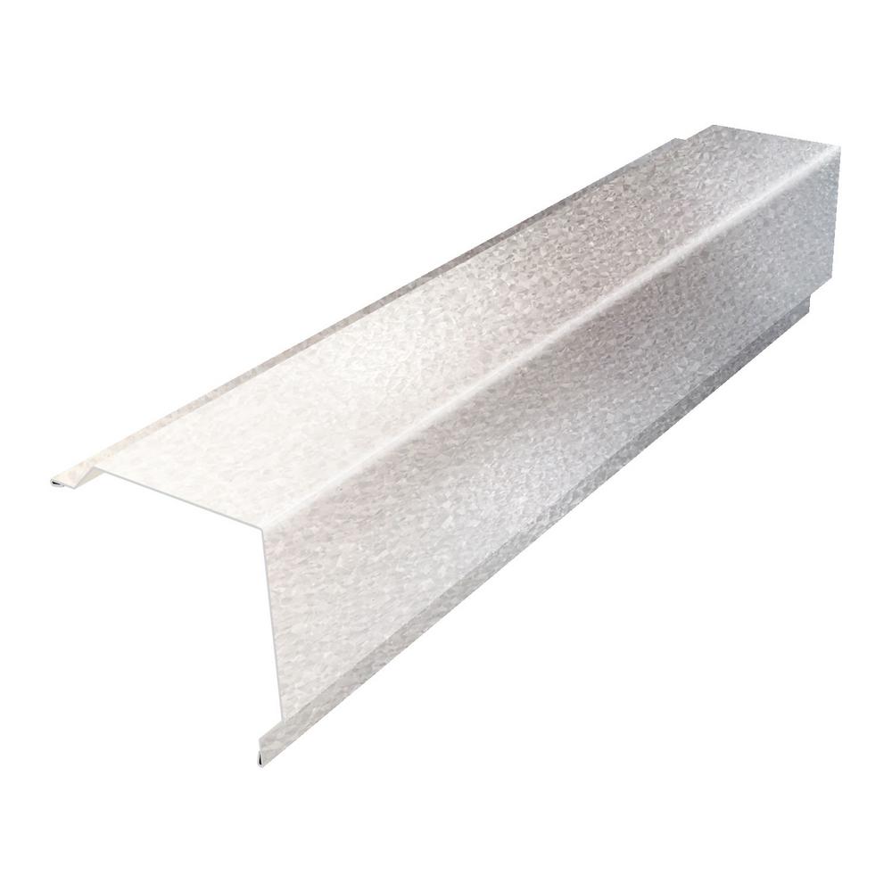 10 ft. 29-Gauge Galvalume GR2 Gable Rake Flashing