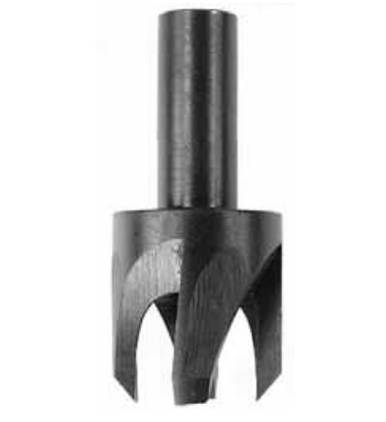 WL Fuller 1/2" Shank Standard Plug Cutters 3/4" - 1-1/2