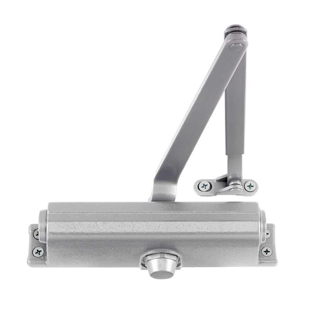 LCN 1261RWPAAL Parallel Arm Adjustable 1-5 Surface Mounted Regular Door Closer with TBSRT Thru Bolts 689 Aluminum Finish