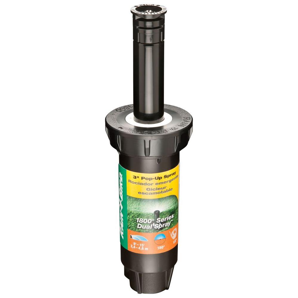 1800 Series 3 in. Dual Spray Half Circle Sprinkler