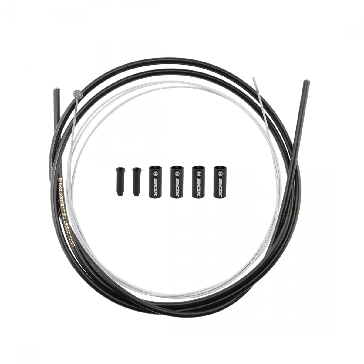 BOX One Linear Brake Cable Kit - Alloy, Black