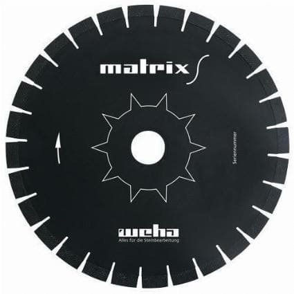 16" Weha Matrix S Diagonal Diamond Bridge Saw Blade