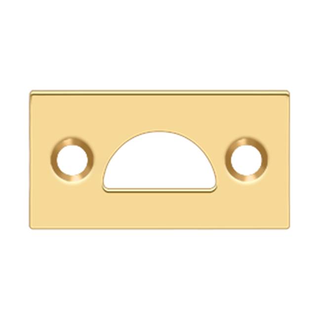Deltana 178MST Mortise Strike, Solid Brass