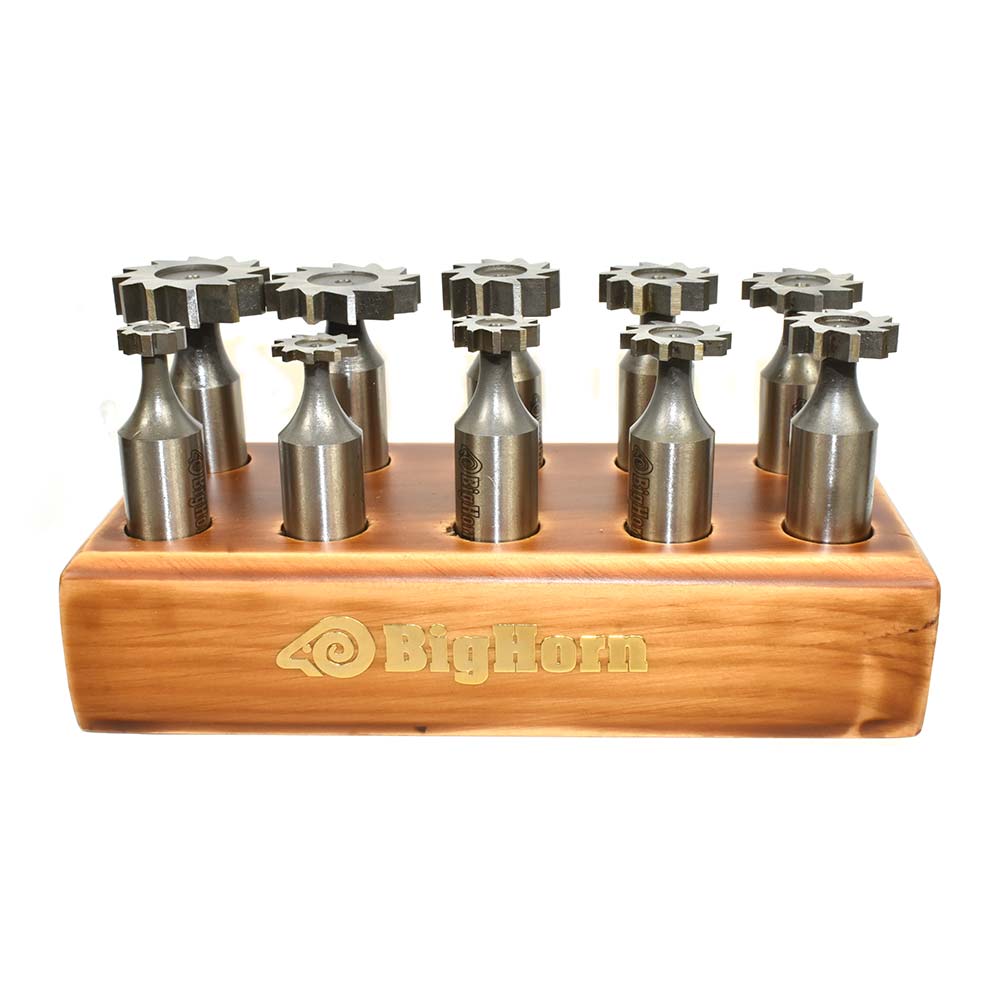 HSS Woodruff Keyseat Cutter Set – Straight Tooth