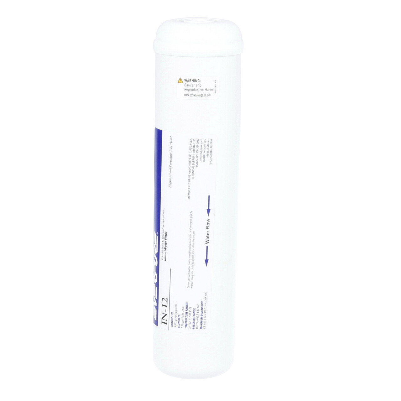 9100-07 - Everpure - 12 In-Line Scale Reducterion Water Filter