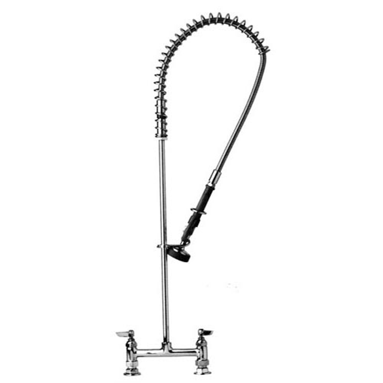 B-0123 - T&S Brass - Deck Mount EasyInstall Spring Action Pre-Rinse