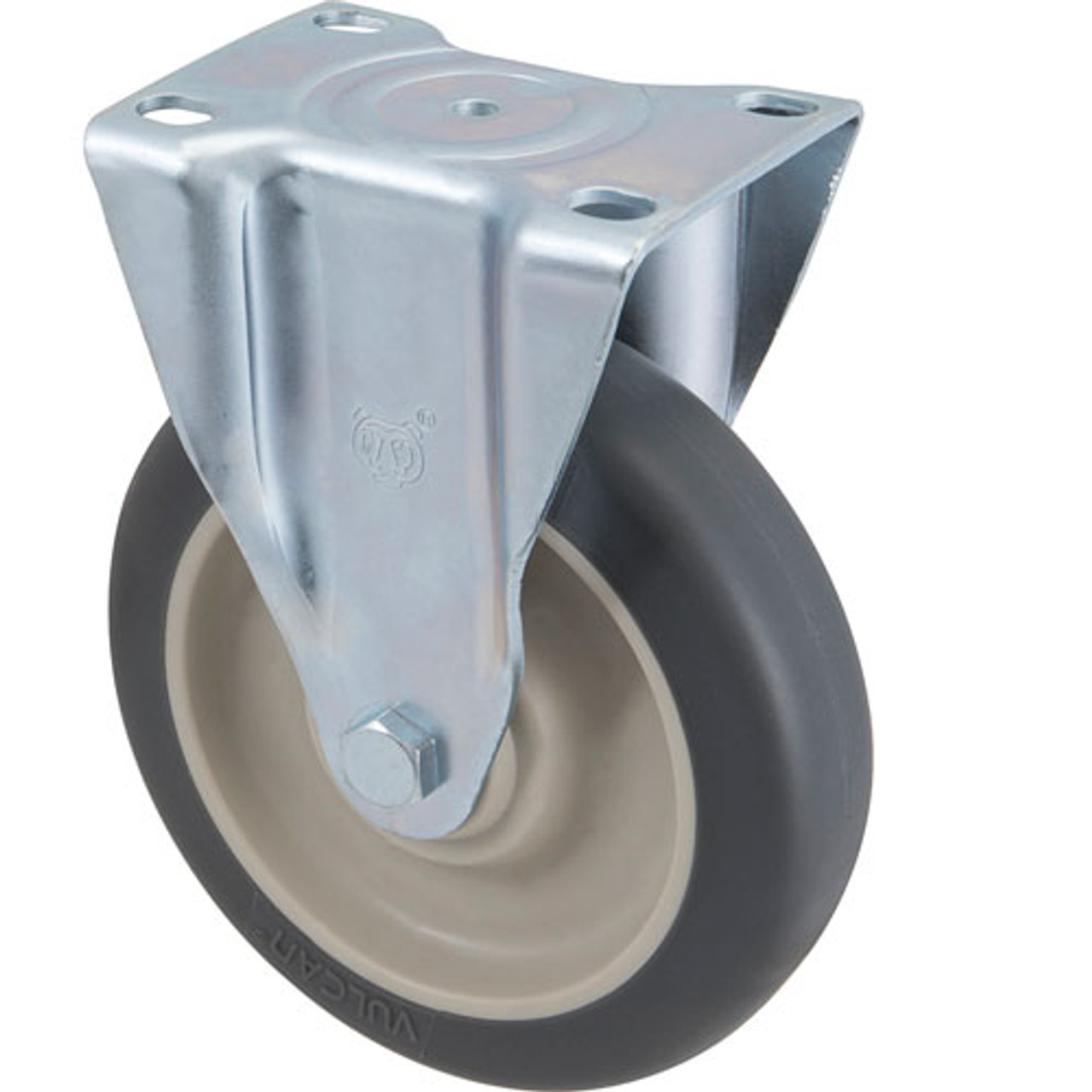 1201114 - Mavrik - 5 in Medium Duty Rigid Plate Caster