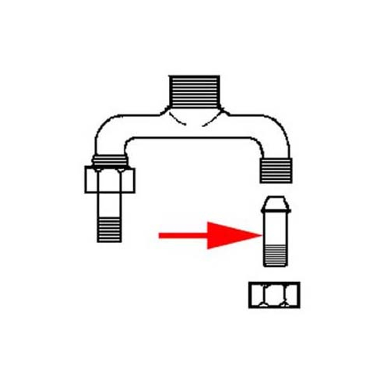 001592-20 - T&S Brass - Spreader Tailpiece
