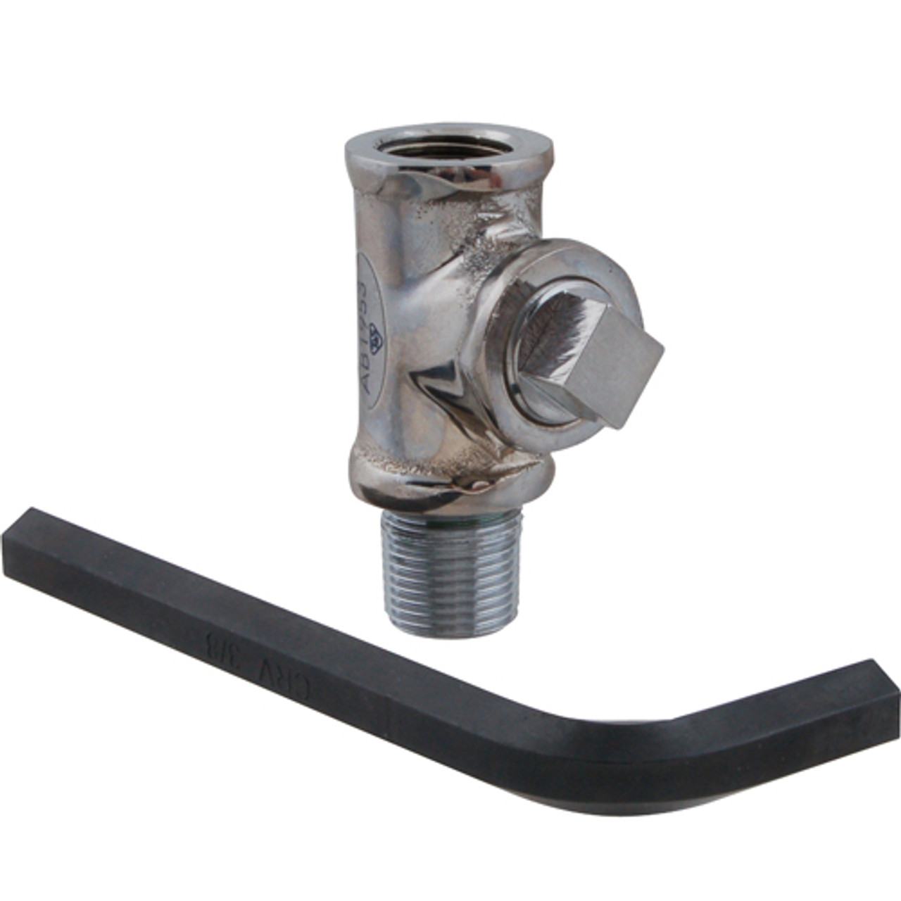 B-TEE-RGD - T&S Brass - Chrome Plated Tee Assembly