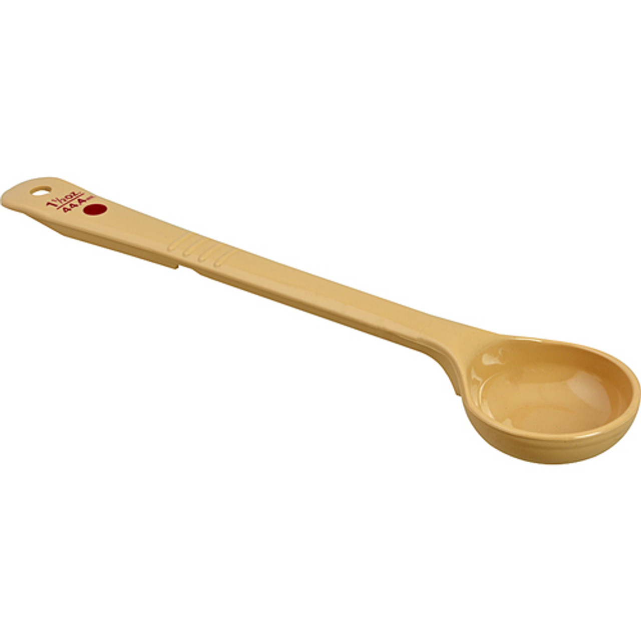 435806 - Carlisle - 1 1/2 oz Beige Measure Miser® Portion Spoon