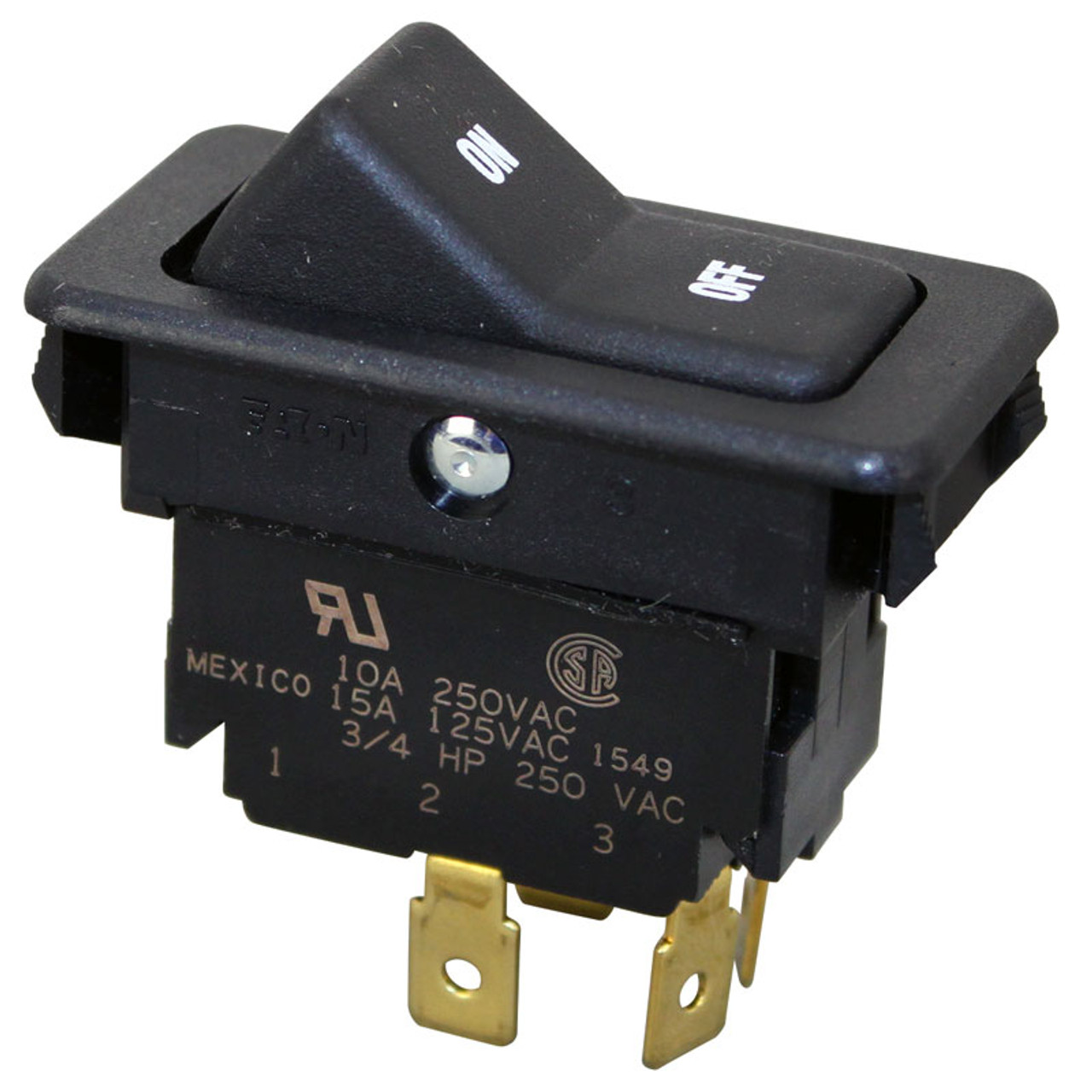 088876 - Groen - DPST On/Off Rocker Switch