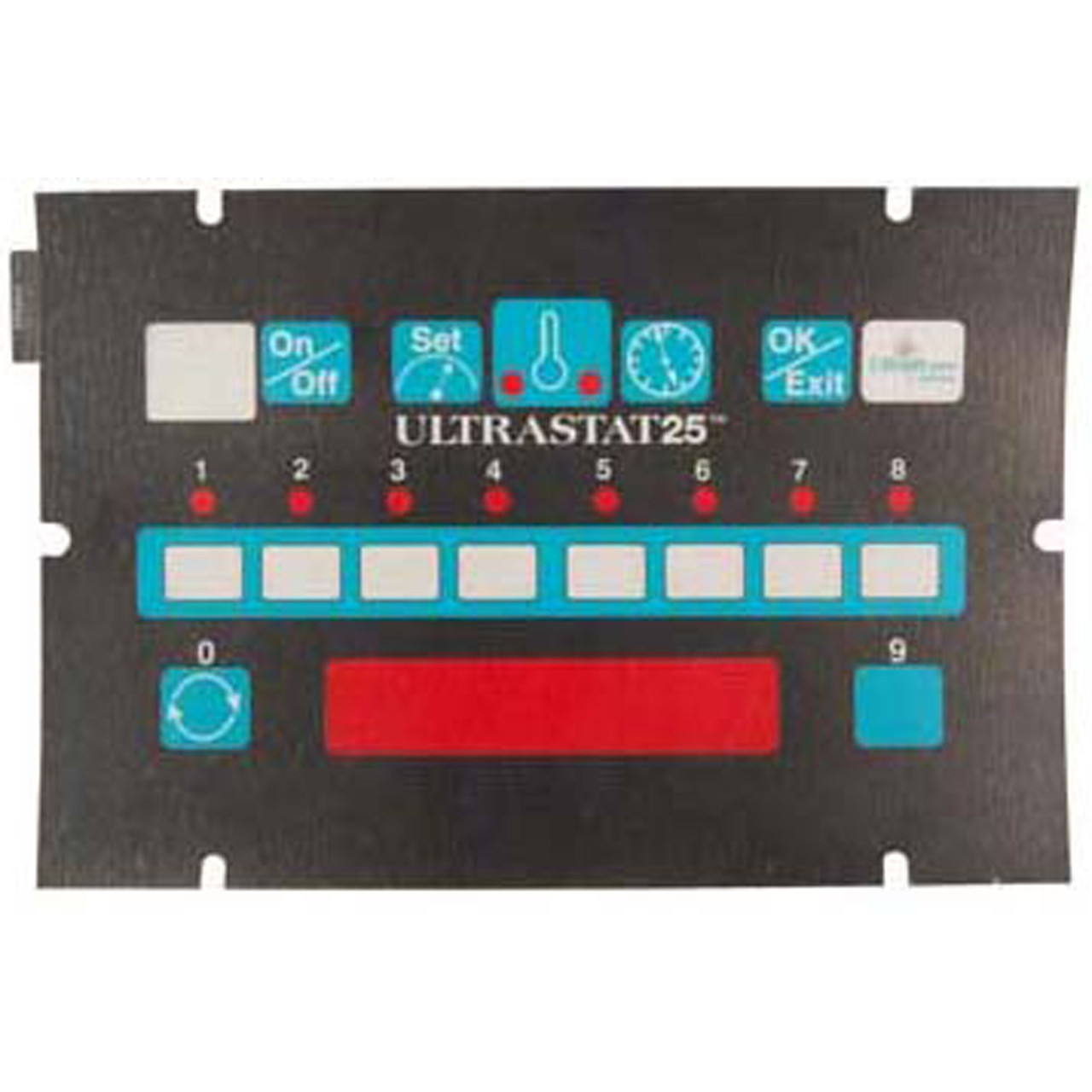22A149 - Ultrafryer - Ultrastat 25 Overlay For models with Ultrastat 25 control