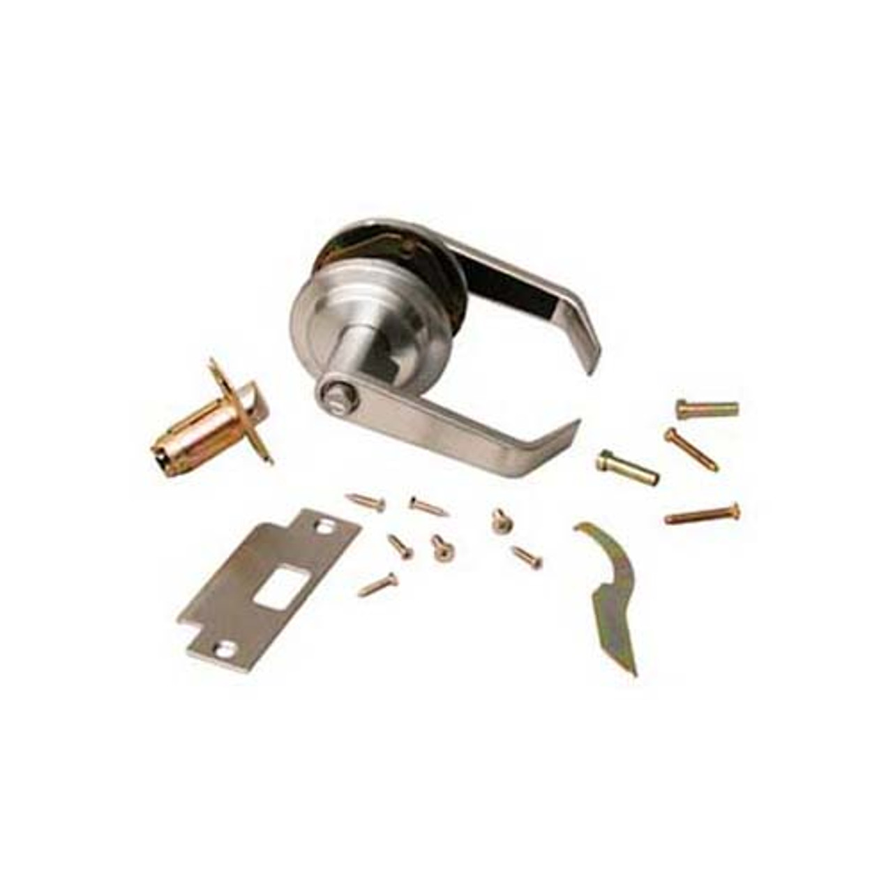 SL7160P26D - Parker Hannifin - Privacy Lever Lockset with Push Lock Includes thru-bolt Kit