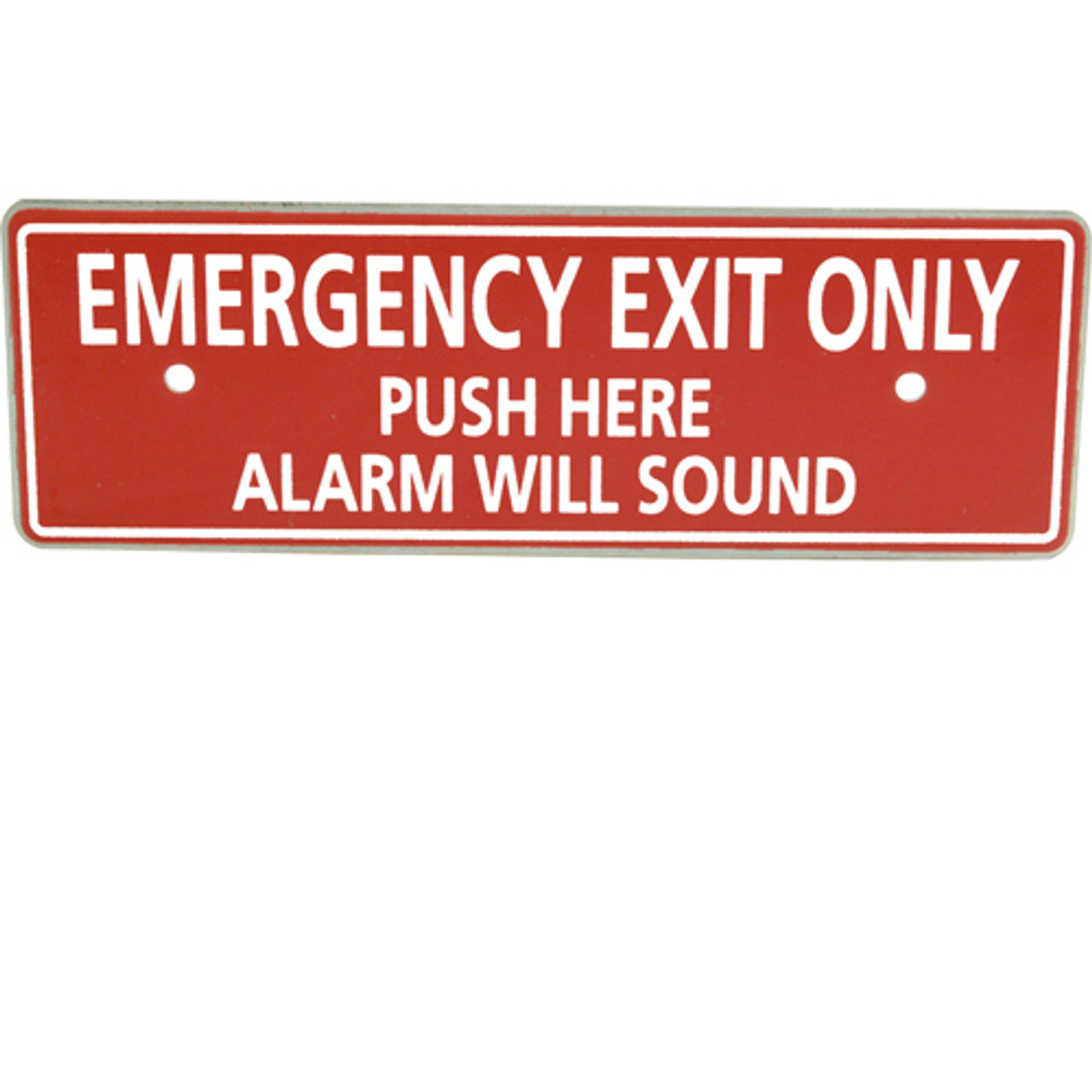 ECL-8220 - Detex - Emergency Exit Alarm Paddle Bar Plate