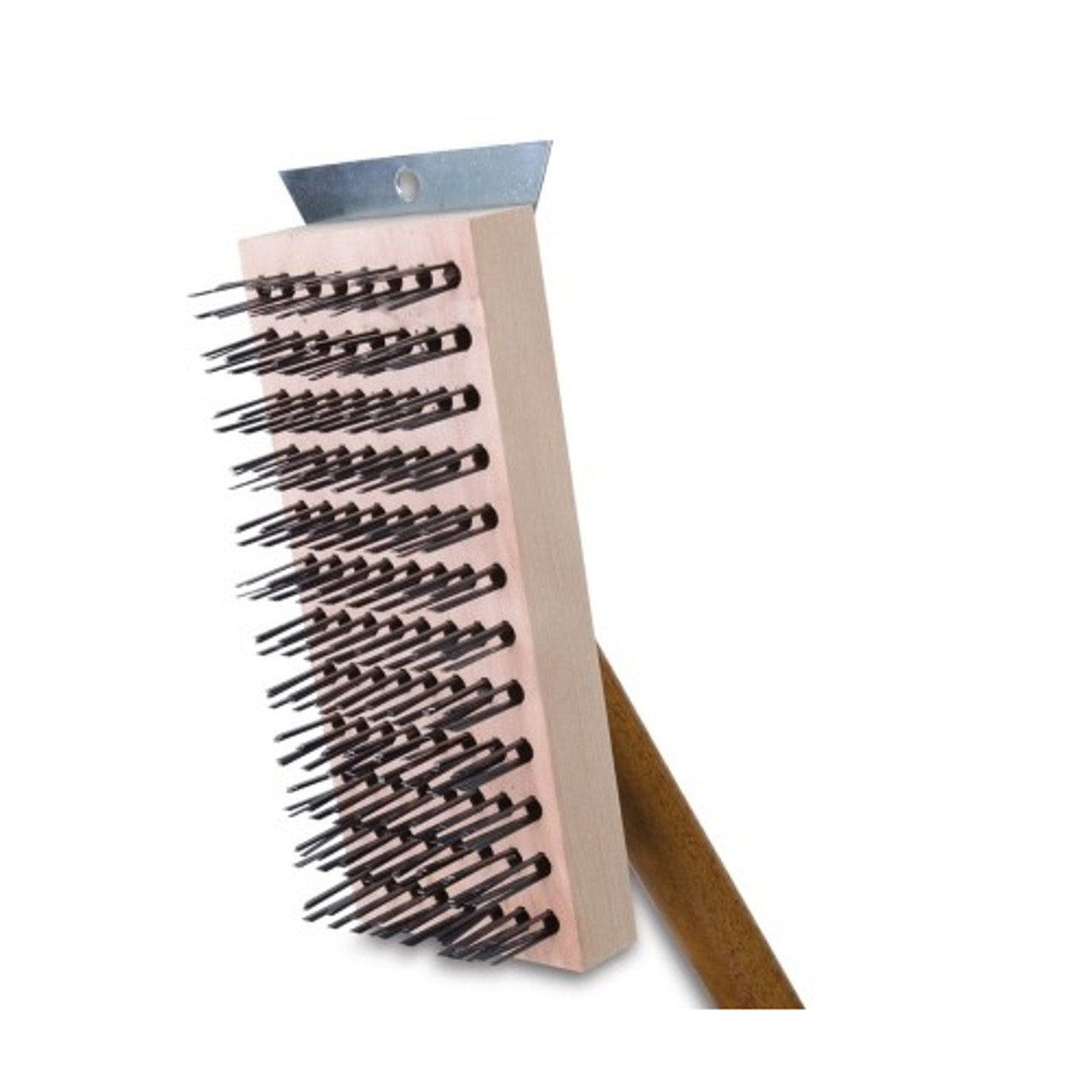 BK-8H - Malish - Broiler Brush with Scraper