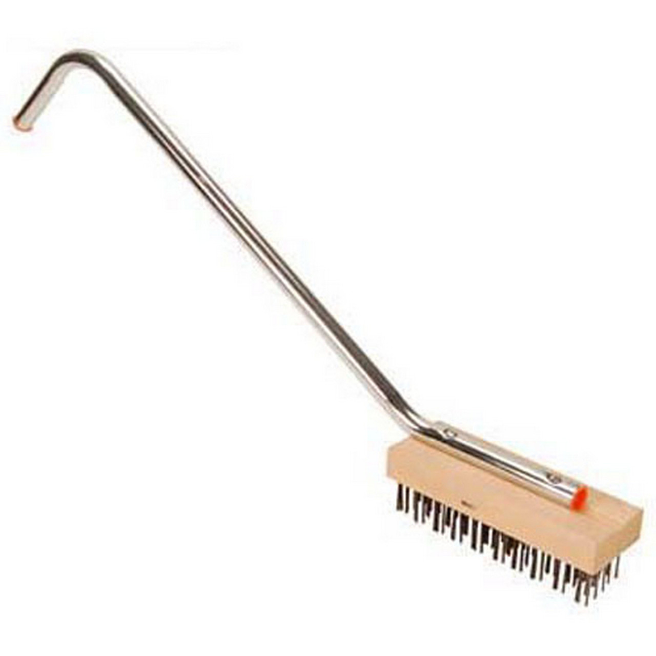 CC - Prince Castle - Coarse Bristle Char Broiler Brush with Handle