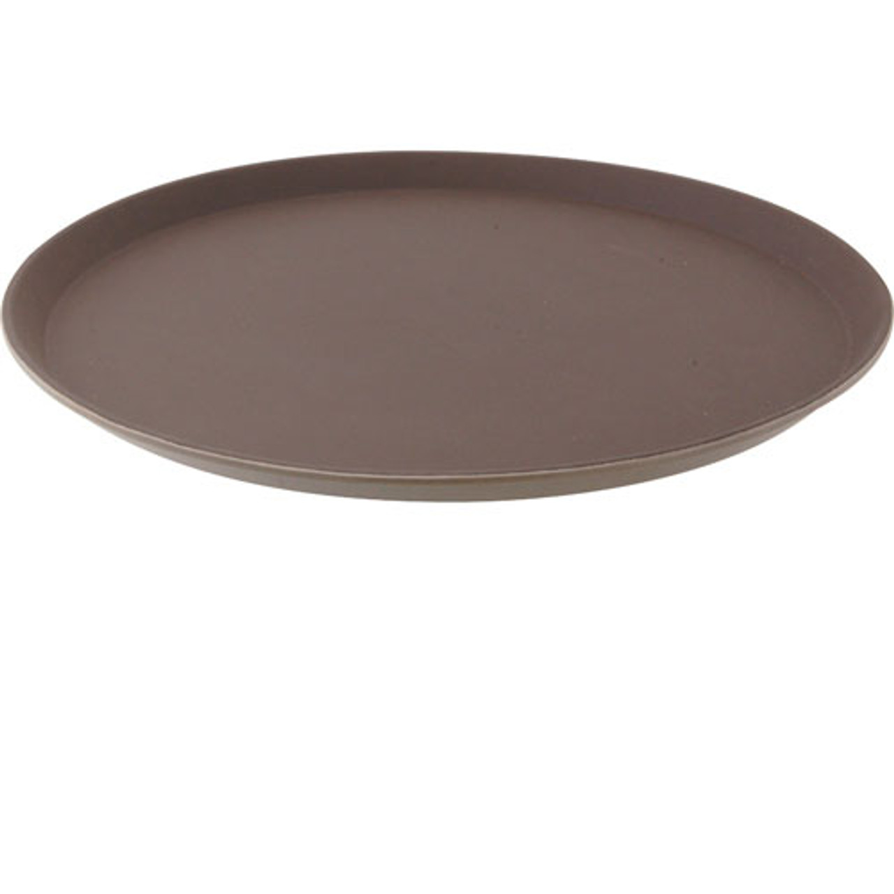 1600TL138 - Cambro - 16 in Round Tavern Tan Treadlite™ Tray