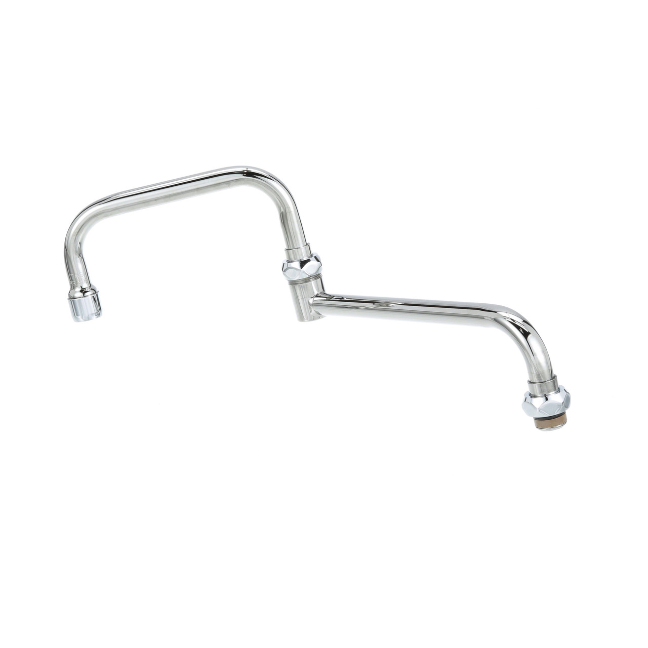 067X - T&S Brass - Double Joint Swing Spout