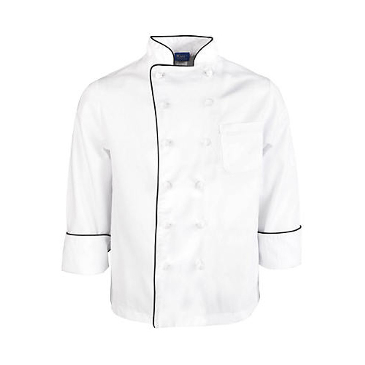 1049L - KNG - Large White Executive Chef Coat