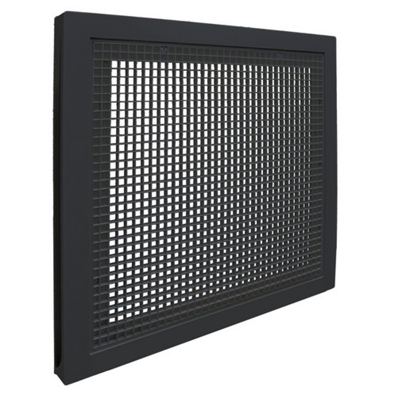 STR-ERFG-BK - American Louver - 20 in x 20 in Black Plastic Filter Grille