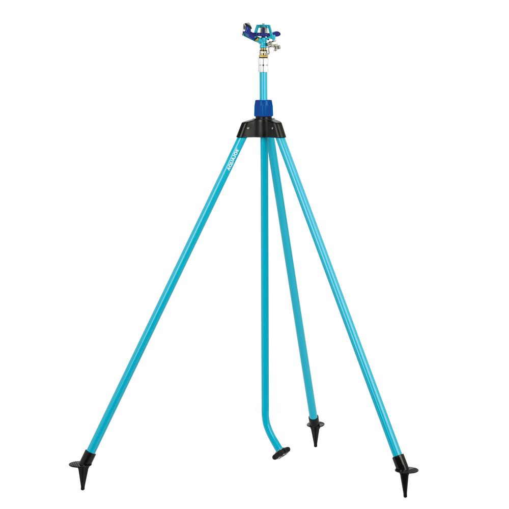 Indestructible Zinc Impulse 360° Telescoping Tripod Sprinkler
