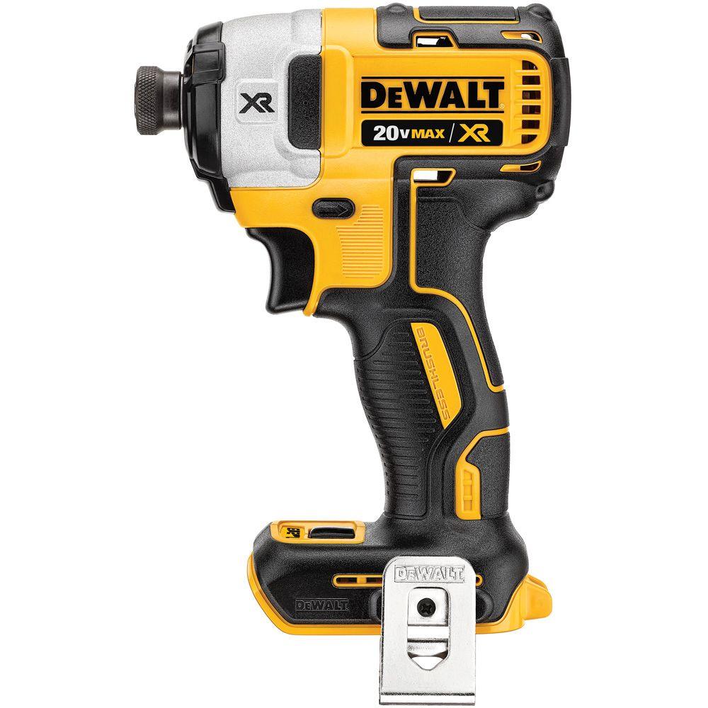20-Volt MAX XR Lithium-Ion Cordless Brushless 3-Speed 1/4 in. Impact Driver (Tool-Only)