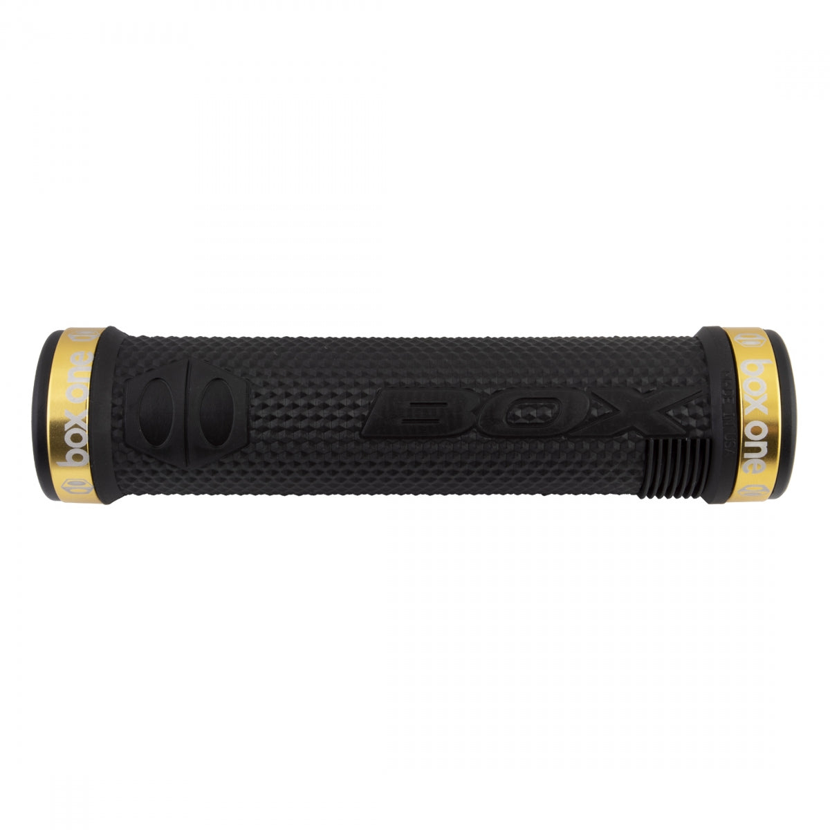 Box Components Box One Grips Dual Lock On Black/Gold 130mm