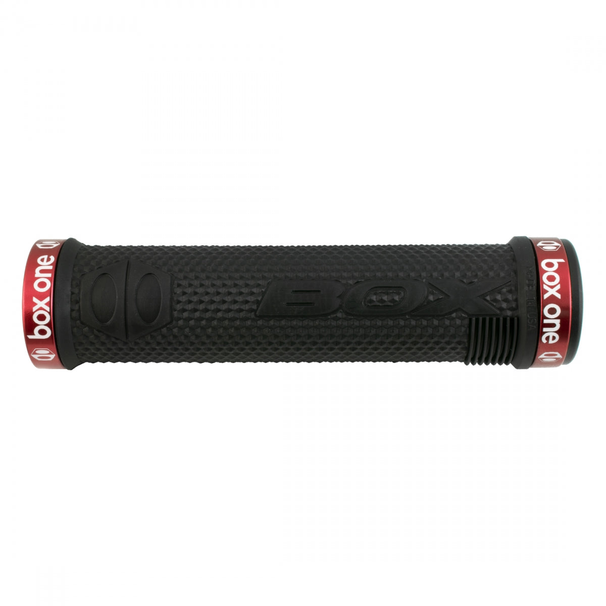 Box Components Box One Grips Dual Lock On Black/Red 130mm