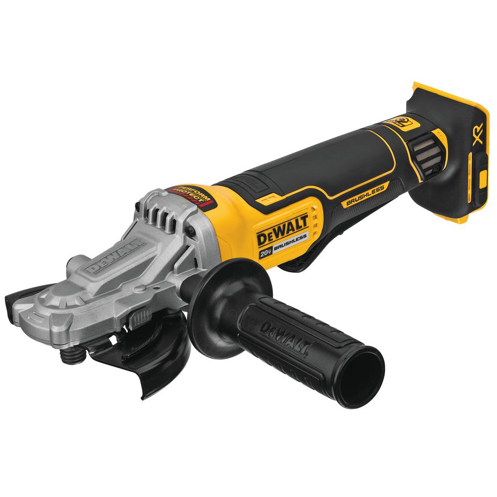 5 in. 20-Volt Cordless Small Angle Grinder with Paddle Switch and Kickback Brake (Tool-Only)