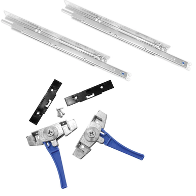 Accuride C3135EC Eclipse Easy-Close and Undermount Slide Kit with Disconnects 12" - 28"