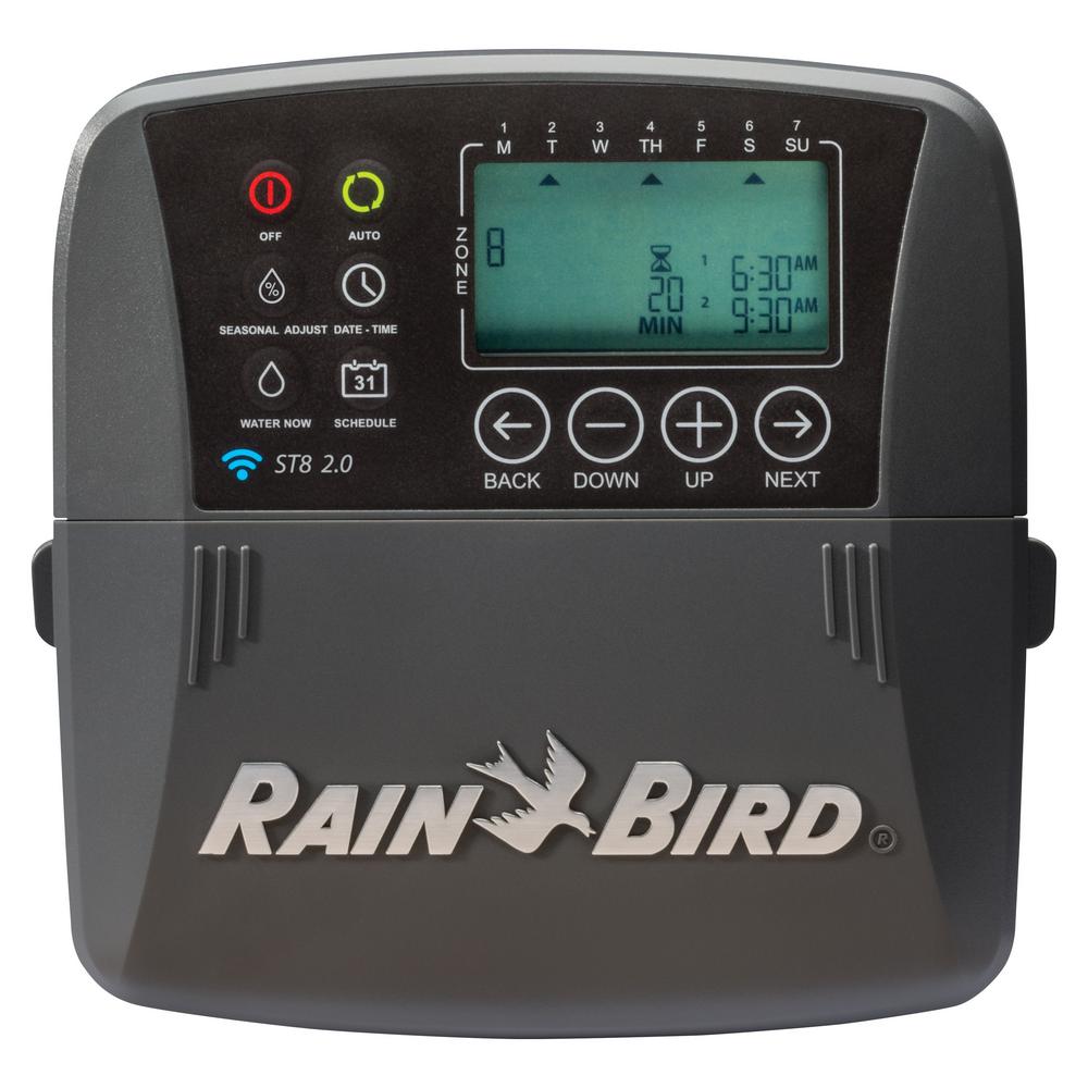 8-Zone Smart Irrigation Wi-Fi Timer Version 2.0