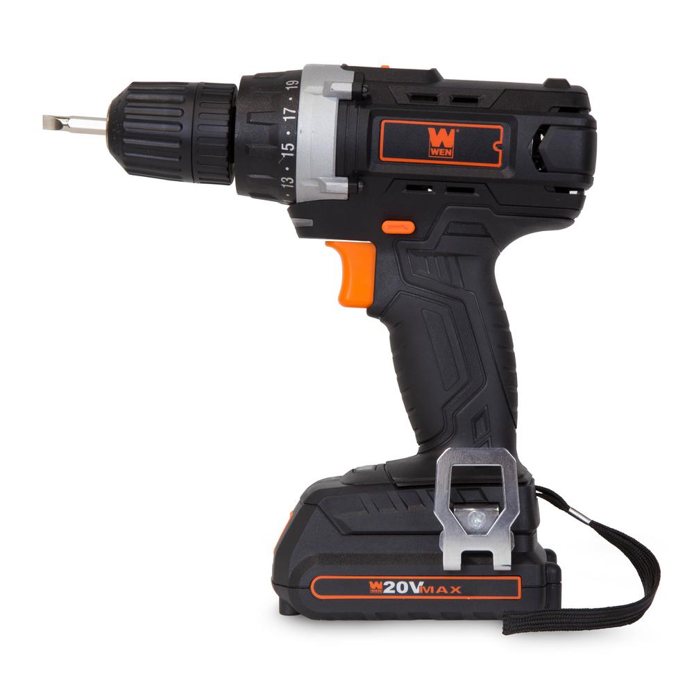 20-Volt MAX Lithium-Ion 3/8 in. Cordless Drill/Driver with Bits and Carrying Bag