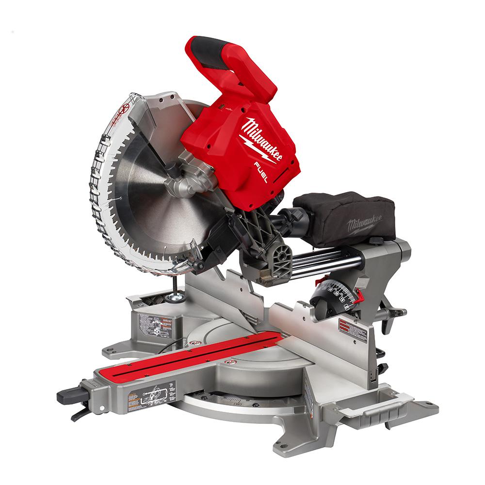 M18 FUEL 18-Volt Lithium-Ion Brushless Cordless 12 in. Dual Bevel Sliding Compound Miter Saw (Tool-Only)