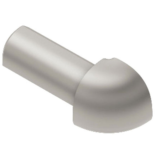 Schluter Systems Rondec 0.375-in W x 1-in L Satin Nickel Aluminum Outside Corner Tile Edge Trim