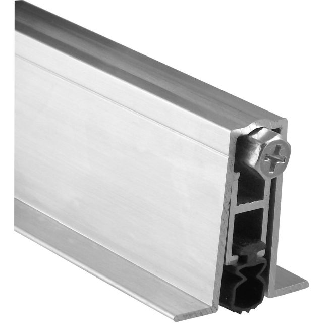 Pemko 411APKL30 30" (2' 6")Full Mortise Automatic Door Bottom with PemkoPrene Mill Finish Aluminum Finish