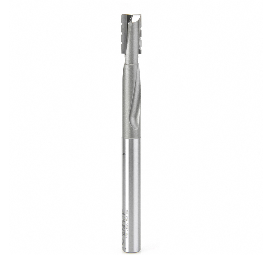 Amana 45540 Carbide Tipped Up-Shear Bit Slot Mortiser 1/2 Dia x 1 Inch x 1/2 Shank