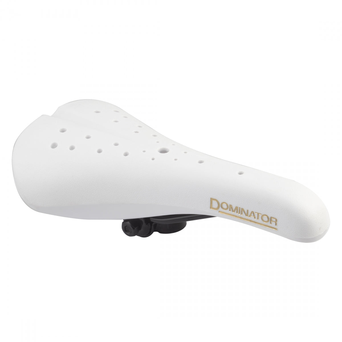 BMX Bicycle Saddle Black Ops Viscount Dominator BMX Unisex White