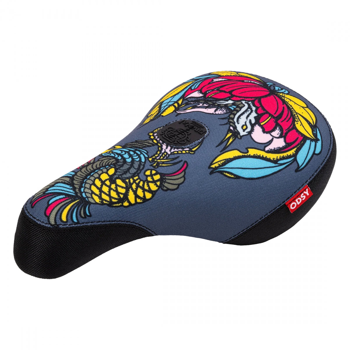 BMX Bicycle Saddle Odyssey IG Hot-Seat Fat Cap BMX Unisex Snake Trap