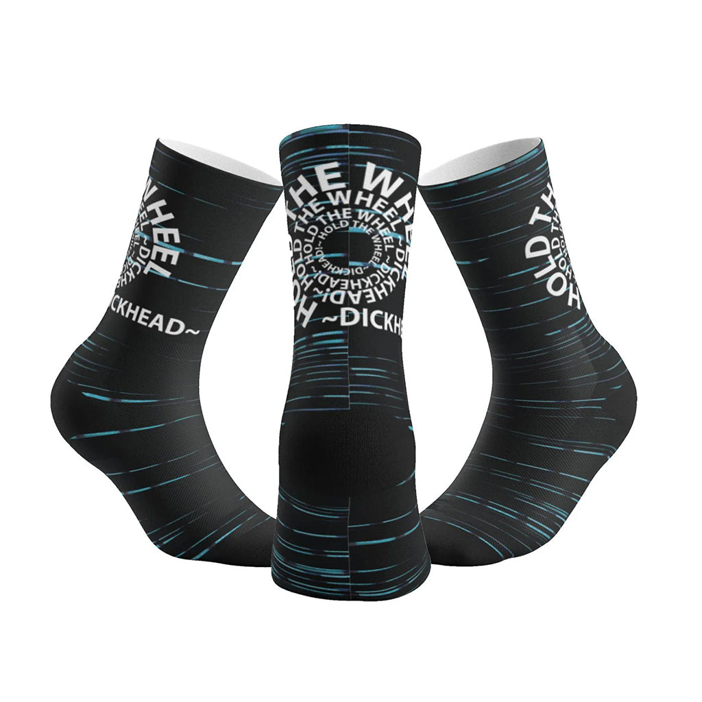 DeFeet Sub360 Evo Mont Ventoux 6" Hold the Wheel Socks, 7-9