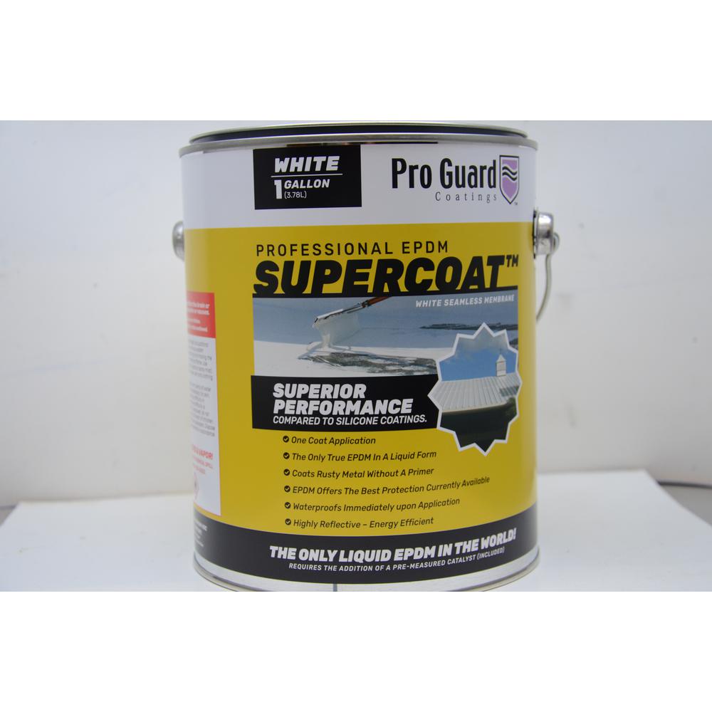 Supercoat 1 Gal. White Roof Coating