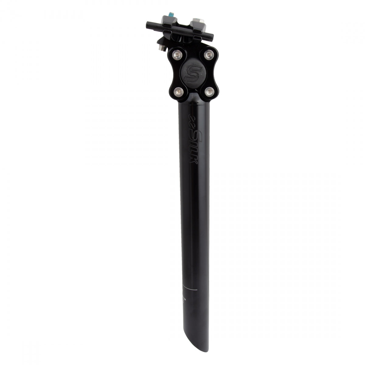 Cane Creek eeSilk Suspension Seatpost - Alloy, 31.6 x 375mm, 20mm Travel, Black