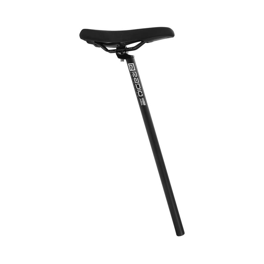 Bike Saddle Radio Raceline Raceline with integrated seatpost, Black, 22.2mm x 400mm