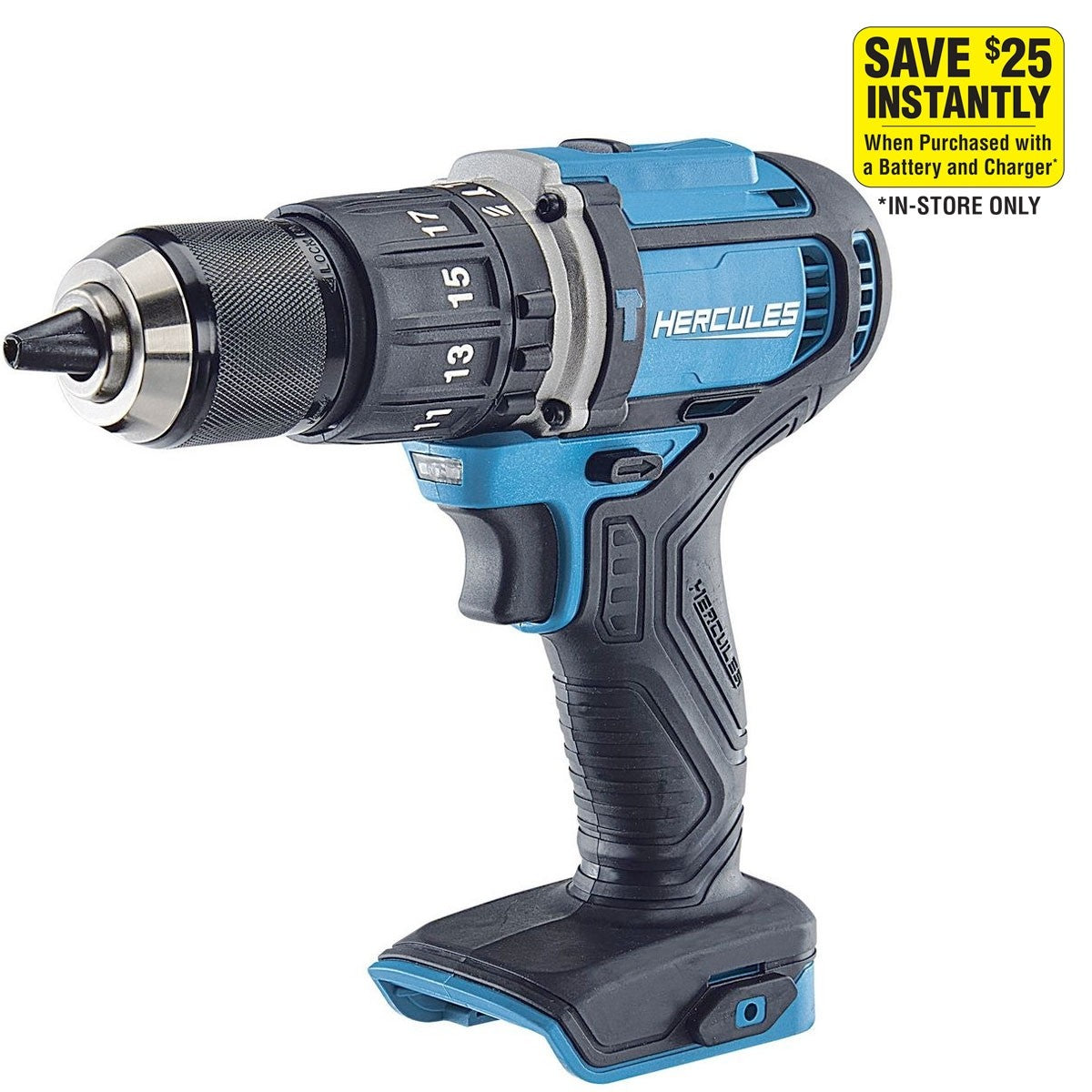 20v Lithium Cordless 1/2 In. Compact Hammer Drill/Driver  - Tool Only