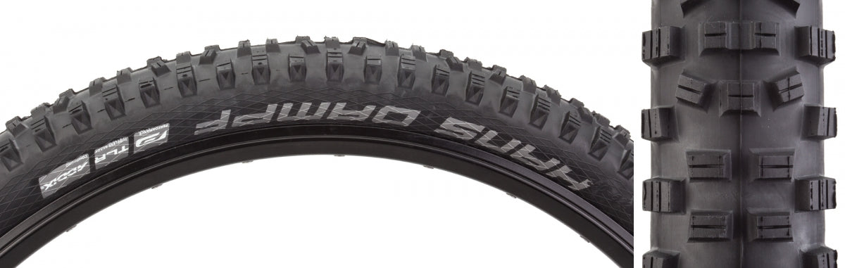 Schwalbe Hans Dampf Tire - 27.5 x 2.35, Tubeless, Folding, Black, Performance, Addix, TwinSkin 11601105