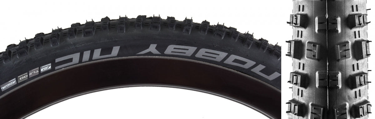 Schwalbe Nobby Nic Tire - 29 x 2.4, Tubeless, Folding, Black, Performance Line, RaceGuard, Addix, Double Defense 11654126.01