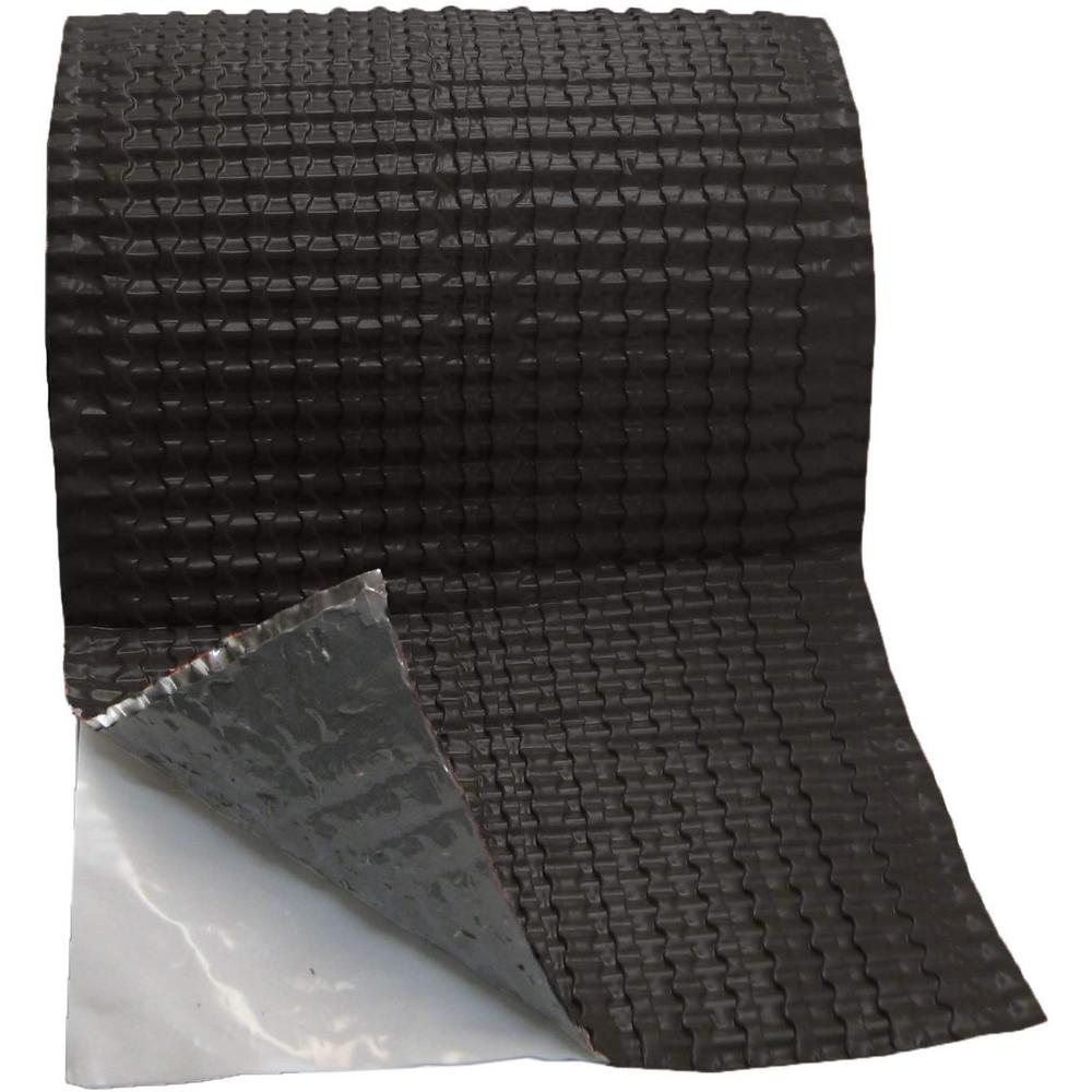 11.8 in. x 196.85 in. 3D Black Chimney Flashing